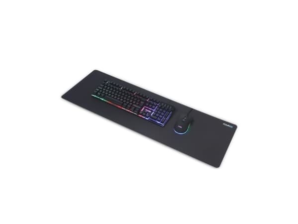 Fourze GK120 - Gamingtastatur - Bagbelyst - Kablet (USB) - Switch: Membran - Nordisk - Sort