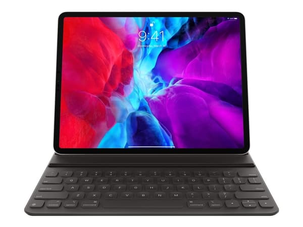 Apple Smart - Tastatur og folioveske - Apple Smart connector - QWERTY - Internasjonal engelsk / kanadisk fransk - for 12.9-inch iPad Pro (3. generasj