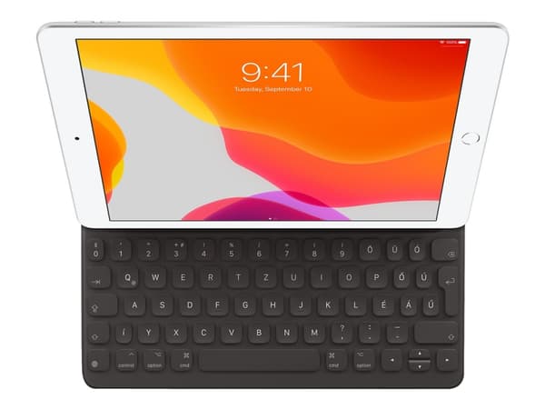 Apple Smart - Tastatur- og foliodeksel - Apple Smart-kontakt - Svensk - for 10,2-tommers iPad (7. generasjon, 8. generasjon, 9. generasjon); 10,5-tom