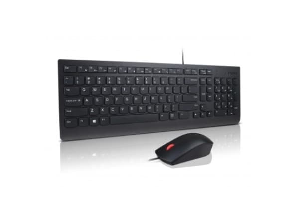 Lenovo 4X30L79928 tangentbord Mus inkluderad USB QWERTY Estniska Svart