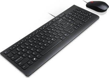 Lenovo Essential Wired Combo - Tastatur og mussett - USB - Russisk