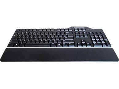 Dell Keyboard US/European (QWERTY) Dell KB-813 Smartcard Reader USB Keyboard Black Kit Dell US/LT