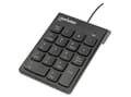 Miniatyrbilde 4 av 5: Manhattan kablet numerisk tastatur - svart