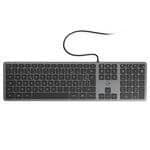 MOBILITY LAB Smalt trådbundet tangentbord med metallfinish - Space Gray