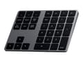 Pikkukuva 2 / 5: Satechi Bluetooth-laajennettu näppäimistö - näppäimistö - Bluetooth - avaruudenharmaa - Apple 10,2 tuuman iPad; 12,9 tuuman iPad Pro; iMac; iMac Pro;