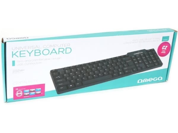 Omega keyboard OK-05 Wired Black CZ + SK (OK05TCZ)