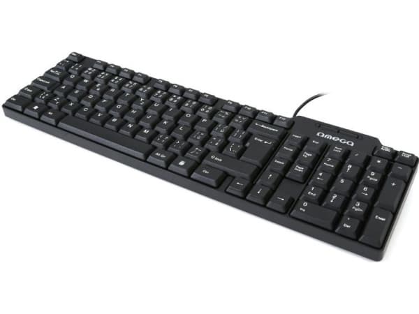 Omega keyboard OK-05 Wired Black CZ + SK (OK05TCZ)