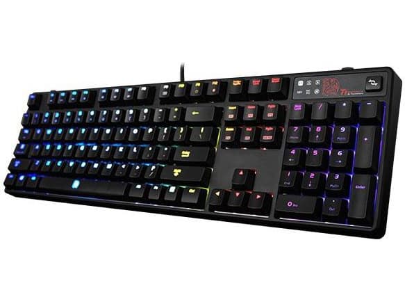 Thermaltake Poseidon Z RGB Tt eSPORTS -näppäimistö (KB-PZR-KLBRUS-01)