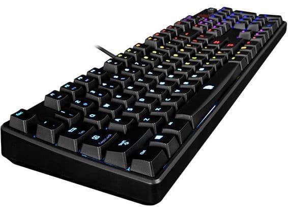 Thermaltake Poseidon Z RGB Tt eSPORTS -näppäimistö (KB-PZR-KLBRUS-01)