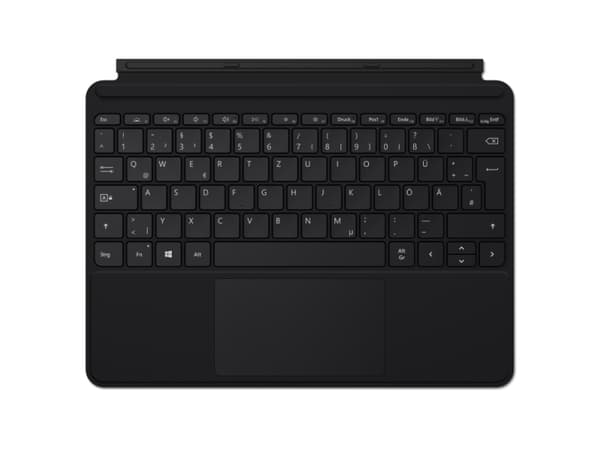 Microsoft Surface Go Type Cover, QWERTY, UK kansainvälinen, Tasohiiri, 1 mm, Microsoft, Surface Go 1/2