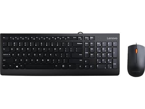 Lenovo 300 USB Combo - Sats med tangentbord och mus - USB - amerikansk