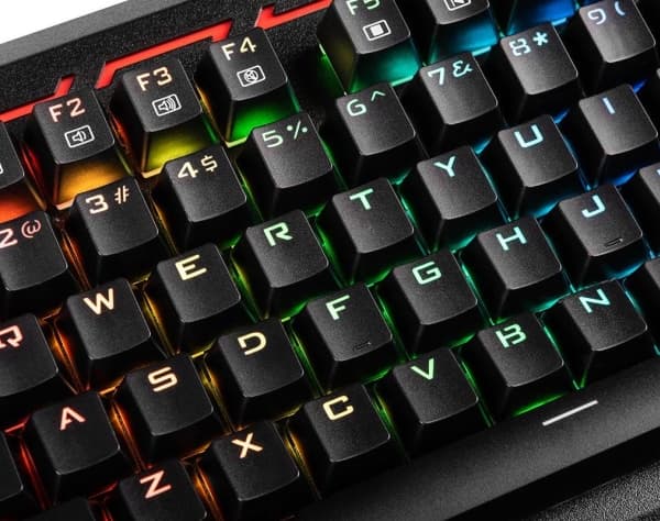 Modecom Volcano Hammer Outemu blå tangentbord (K-MC-HAMMER-U-BLUE-RGB-DE)