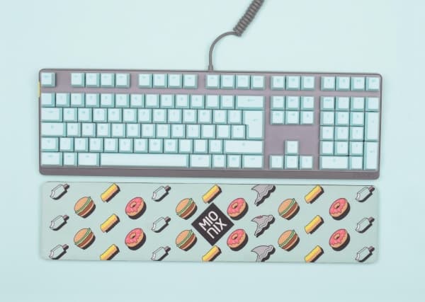 Mionix MNX-05-27003-DE, Tangentbordsknapp, Akrylnitrilbutadienstyren (ABS), Blå