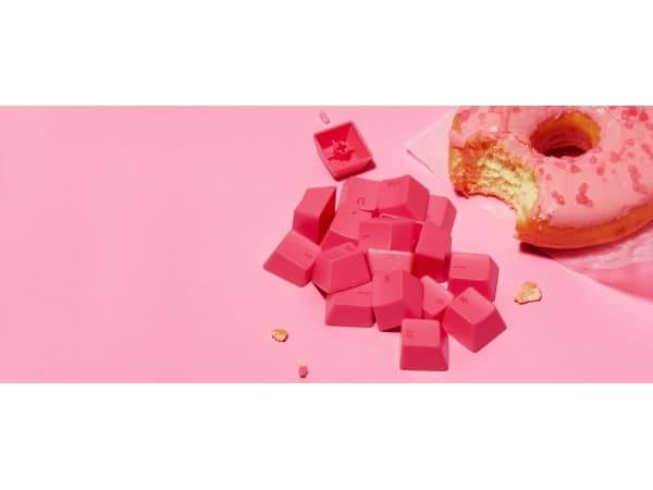 Mionix MNX-05-27002-DE, tastaturdeksel, akrylonitrilbutadienstyren, rosa
