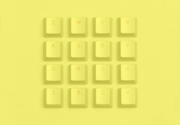Mionix MNX-05-27001-DE, Tastaturtaster, Akrylonitril-butadien-styren (ABS), Gult