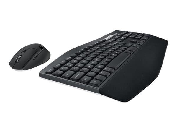 Logitech MK850 Performance - Tastatur- og mussett - trådløs - Bluetooth, 2.4 GHz - AZERTY - Fransk