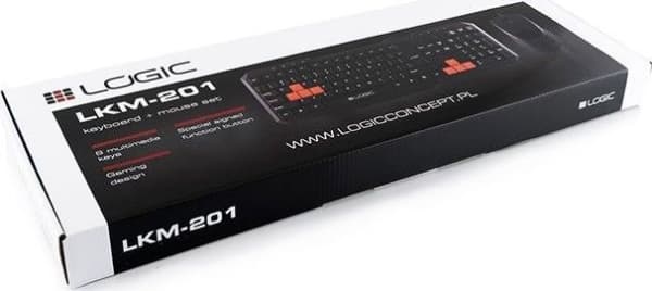 Keyboard + mouse Logic Concept LKM-201 HU WIRED GAMING KIT-MK-LC-LKM-201-HU