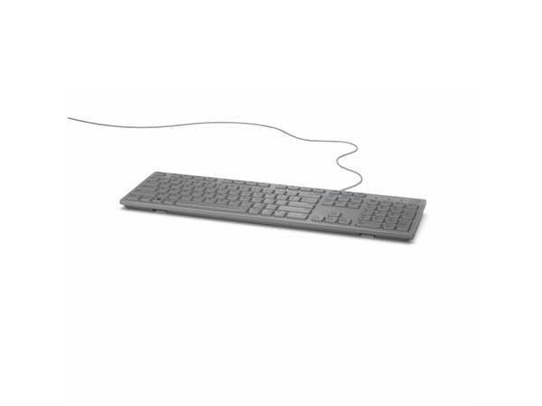 Dell KB216 - Tangentbord - USB - QWERTY - USA, internationellt - grå