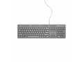 Miniatyrbild 2 av 5: Dell KB216 - Tangentbord - USB - QWERTY - USA, internationellt - grå