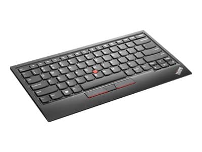 Lenovo ThinkPad TrackPoint Keyboard II - Tangentbord - med Trackpoint - trådlös - 2.4 GHz, Bluetooth 5.0 - QWERTY - amerikansk - tangentbrytare: Saxn