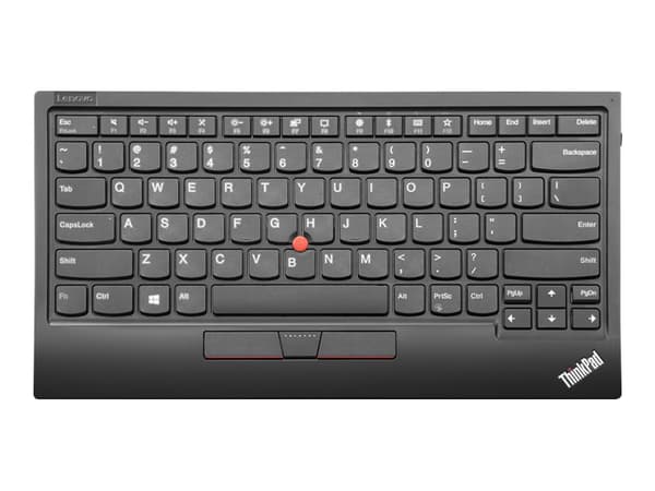 Lenovo ThinkPad TrackPoint Keyboard II - Tangentbord - med Trackpoint - trådlös - 2.4 GHz, Bluetooth 5.0 - QWERTY - amerikansk - tangentbrytare: Saxn