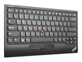 Miniatyrbild 2 av 5: Lenovo ThinkPad TrackPoint Keyboard II - Tangentbord - med Trackpoint - trådlös - 2.4 GHz, Bluetooth 5.0 - QWERTY - amerikansk - tangentbrytare: Saxn