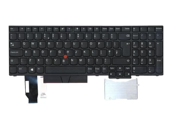 Lenovo 01YP668, Näppäimistö, englanti, Lenovo, Thinkpad P52/E580/L580