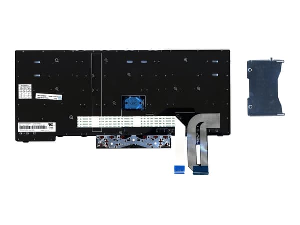 Lenovo - Ersättningstangentbord för bärbar dator - med Trackpoint, UltraNav - fransk - för ThinkPad E48X; E49X; L380; L380 Yoga; L390; L390 Yoga; L48