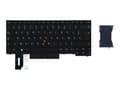 Miniatyrbild 1 av 5: Lenovo - Ersättningstangentbord för bärbar dator - med Trackpoint, UltraNav - fransk - för ThinkPad E48X; E49X; L380; L380 Yoga; L390; L390 Yoga; L48