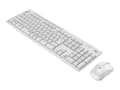 Miniatyrbilde 1 av 5: Logitech MK295 Silent - Tastatur- og mussett - trådløs - 2.4 GHz - Ungarsk - gulaktig hvit