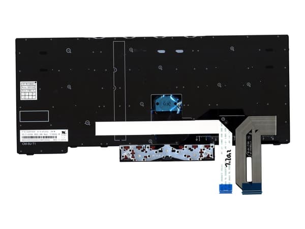 Sunrex - Ersättningstangentbord för bärbar dator - med Trackpoint, UltraNav - QWERTY - Nordisk - FRU - för ThinkPad E48X; E49X; L380; L380 Yoga; L390