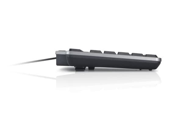 DELL KB522, Täysikokoinen (100 %), USB, Kalvokytkin, QWERTZ, Musta