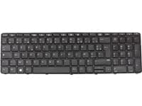HP - Erstatningstastatur for bærbar PC - Fransk - for ProBook 450 G3, 450 G4, 455 G3, 455 G4, 470 G3, 470 G4