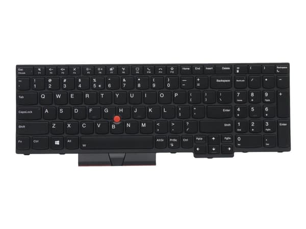 Lenovo 5N20V78024, Näppäimistö, englanti, Lenovo, ThinkPad P15s Gen 1 (20T4, 20T5)