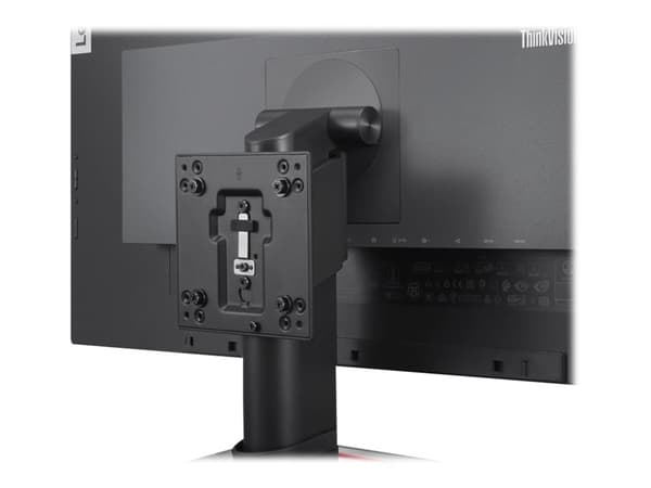 Lenovo Tiny/Nano Monitor Clamp II - Tunn klient till bildskärmsmonteringskonsol - svart - för ThinkCentre M70q Gen 2; M70q Gen 3; M75t Gen 2; M80q Ge