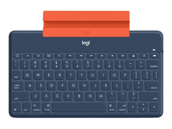 Logitech Keys-To-Go - Tastatur - trådløs - Bluetooth - QWERTY - Nordisk (dansk/finsk/norsk/svensk) - klassisk blå