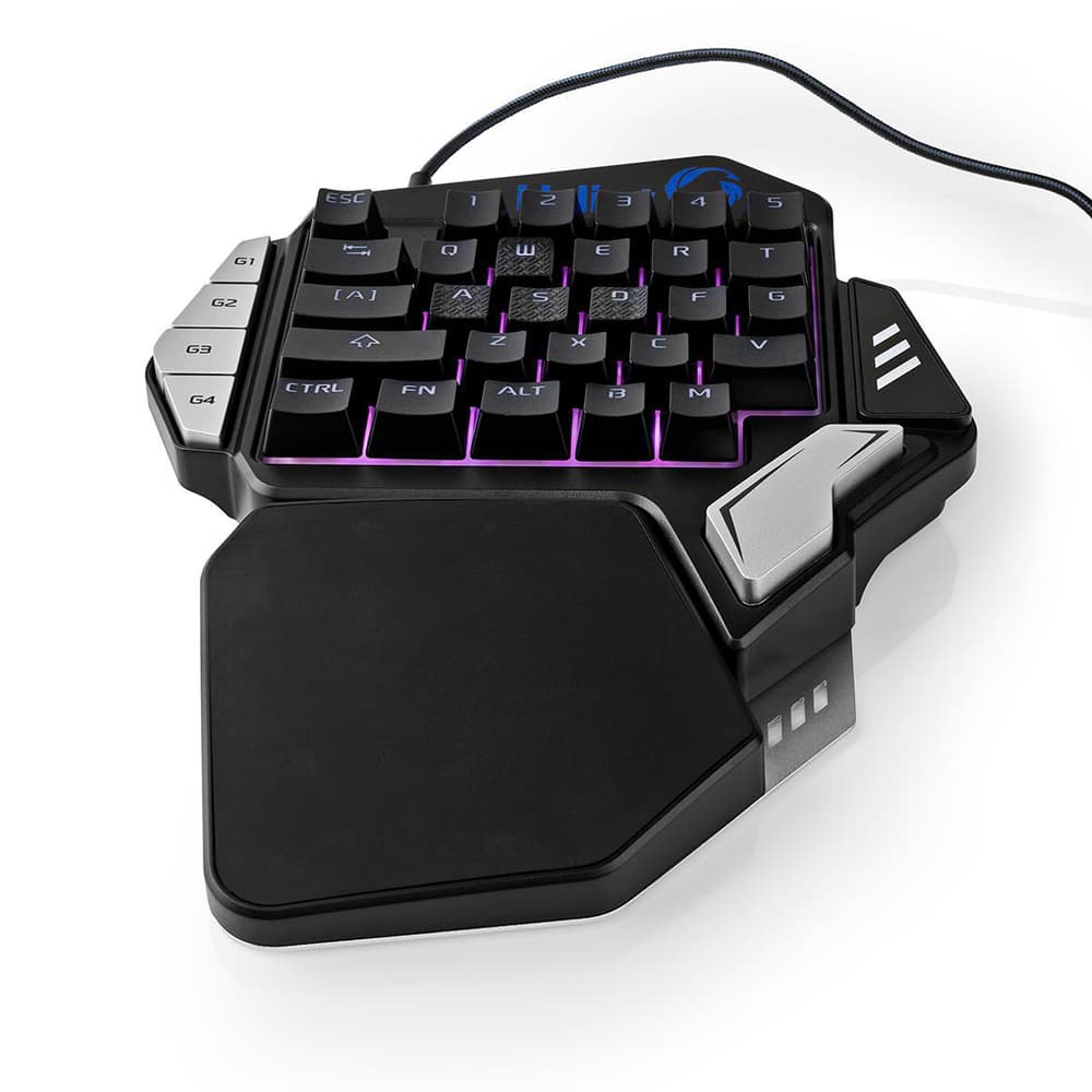 Nedis Enhåndstangentbord med RGB