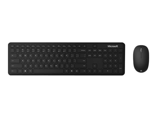 Microsoft Bluetooth Desktop - For virksomhet - tastatur- og mussett - trådløs - Bluetooth 4.0 - matt svart