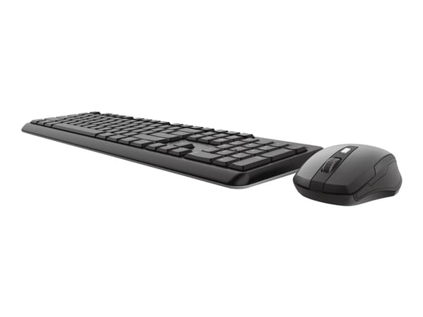 Trust Ody - Tastatur- og mussett - trådløs Sort