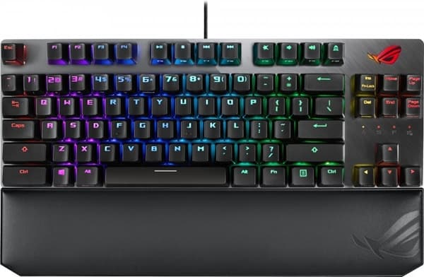 Asus ROG Strix Scope TKL Deluxe Cherry MX Silent Red (Nordisk)