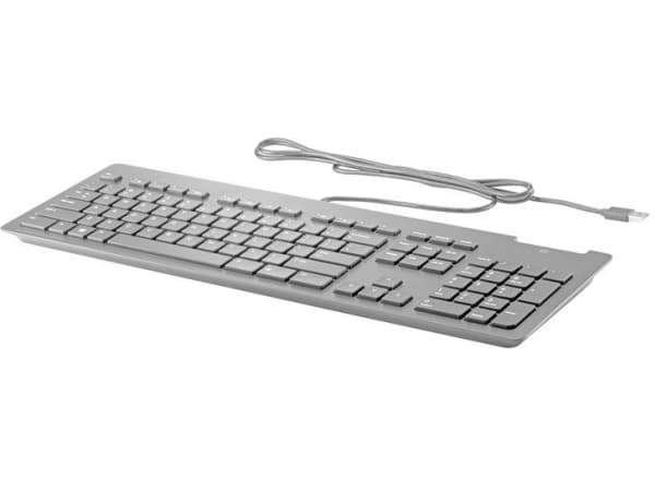HP Business Slim - Tastatur - USB - norsk - sort