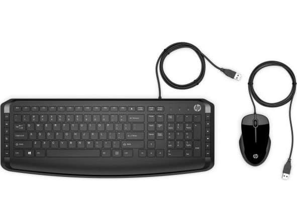 HP 250 Tastatur og mus-sæt Kabling Svart