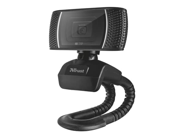 Trust Qoby 4-in-1 Home Office Set - Uppsättning med tangentbord, mus, headset och webbkamera - trådlös - Nordisk