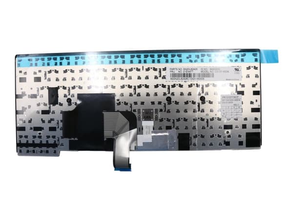 Chicony - Ersättningstangentbord för bärbar dator - med Trackpoint - QWERTY - dansk - FRU - för ThinkPad L470 20J4, 20J5, 20JU, 20JV