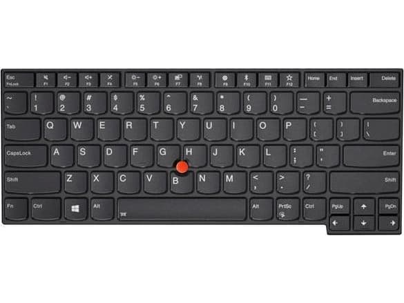 Lenovo 01EN763 reservedel til bærbar PC Tastatur