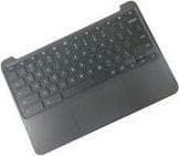 HP 917442-DH1, Underhölje + tangentbord, Nordic, HP, ChromeBook 11 G5