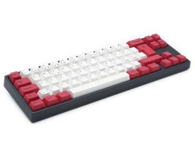Varmilo VA69 Special Edition Black Plate TKL 65%/RGB LED/USB-C/PBT/MX Silent Red