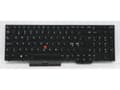 Miniatyrbild 2 av 2: Primax - Ersättningstangentbord för bärbar dator - bakgrundsbelyst - Nordisk - svart - för ThinkPad P15s Gen 1 20T4, 20T5