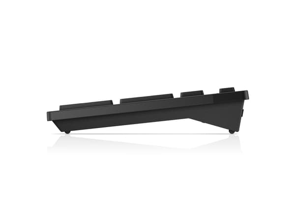 DELL KM636, Fullstor (100 %), Trådlös, RF Trådlös, QWERTY, Svart, Mus inkluderad