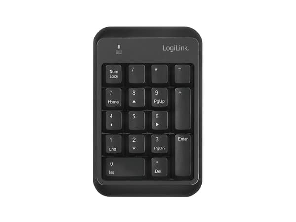LogiLink ID0201, Bluetooth, 17, Laptop, Sort